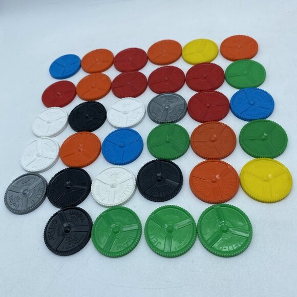 34 Vintage Jello Hostess Coins Aircraft Coin Chips Premiums Picture Wheels - Picture 10 of 12